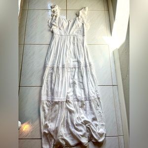 Lilly Pulitzer Ivie White Maxi Dress size 4